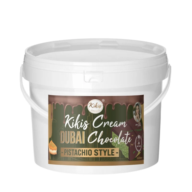 Kikis Cream - PISTACHIO-DUBAIFÜLLUNG 10KG EIMER - ITALY EDITON