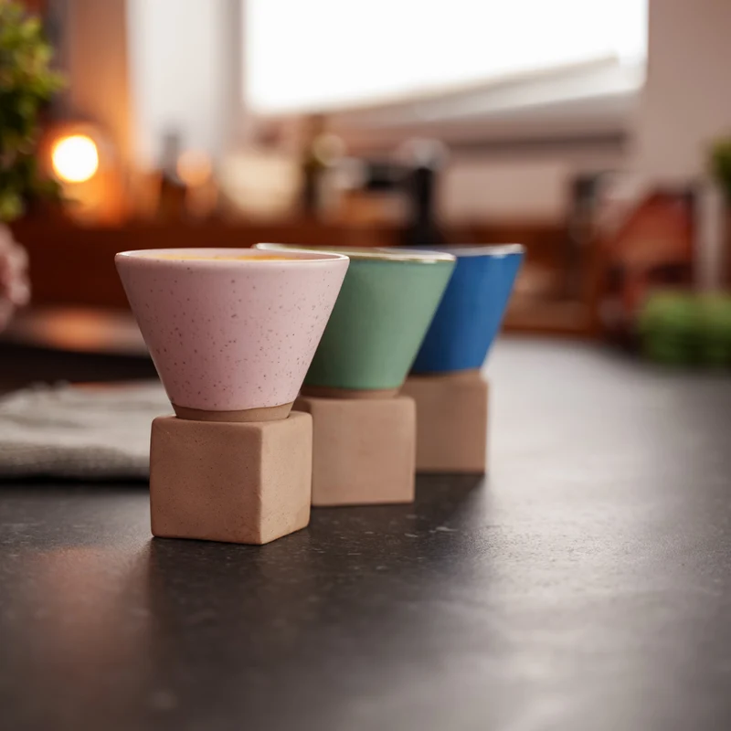 Kikis Cone Cup - Kegeltasse 200ml mint 2er Set