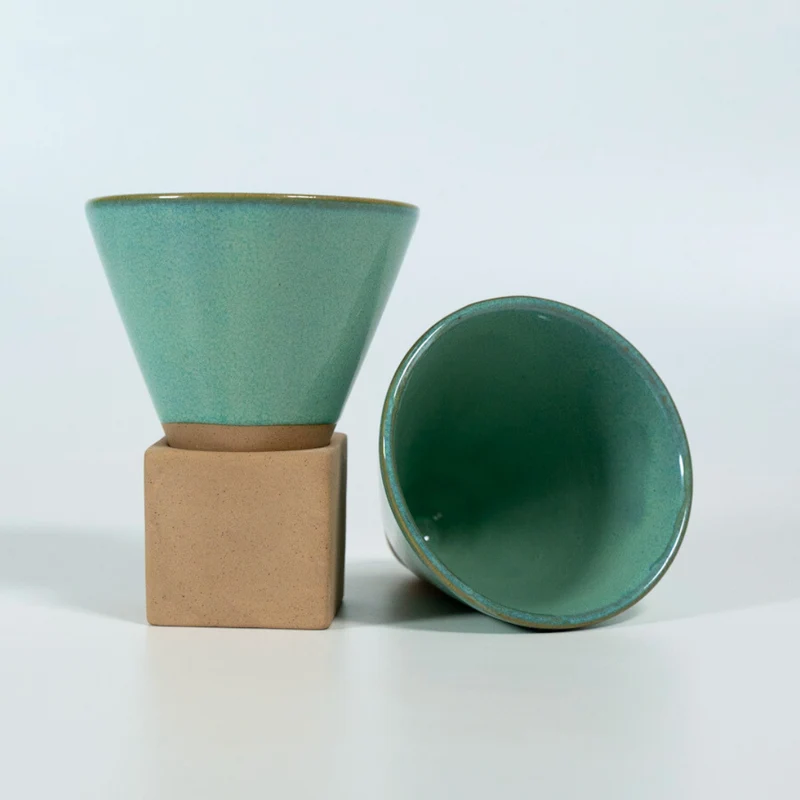 Kikis Cone Cup - Kegeltasse 200ml mint 2er Set
