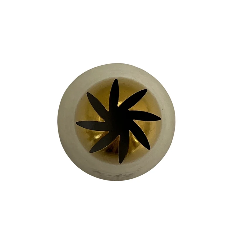 Kikis Rosen-Tülle in GOLD gerade Ø 8mm - Nr: 200