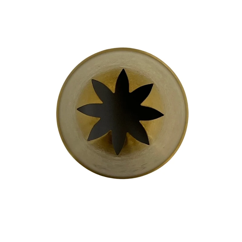 Kikis Rosen-Tülle in GOLD geschwungen Ø 8mm - Nr: 300