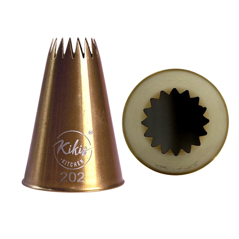 Kikis Stern-Tülle in GOLD Ø 15mm - Nr: 202