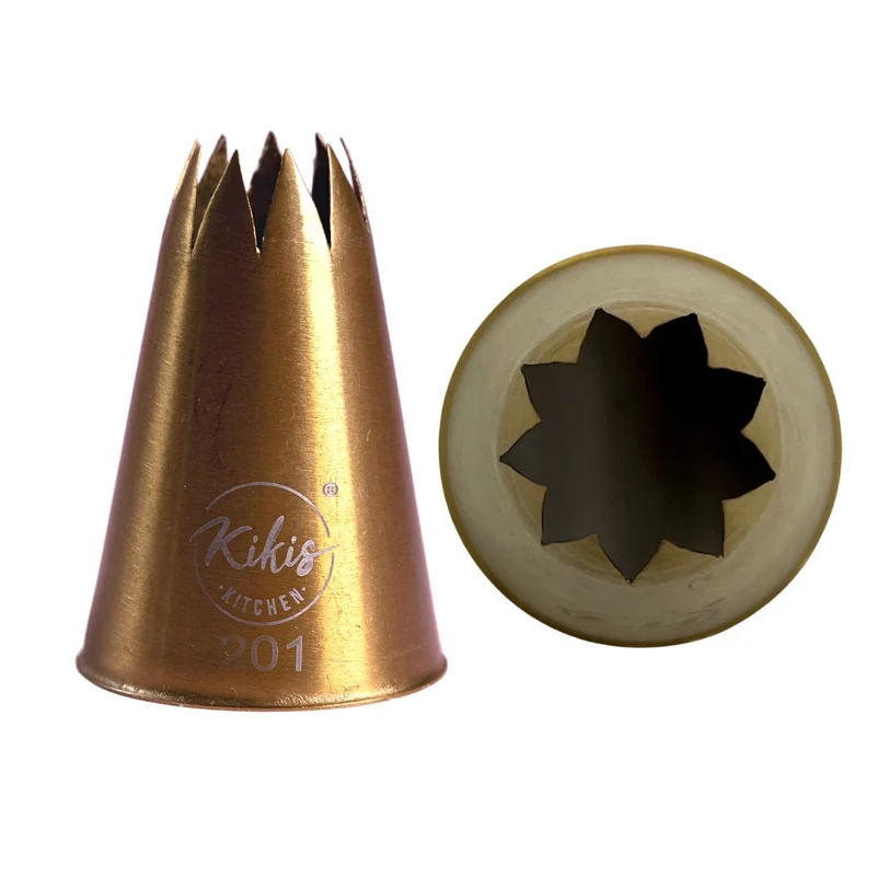 Kikis Stern-Tülle in GOLD Ø 16mm - Nr: 201