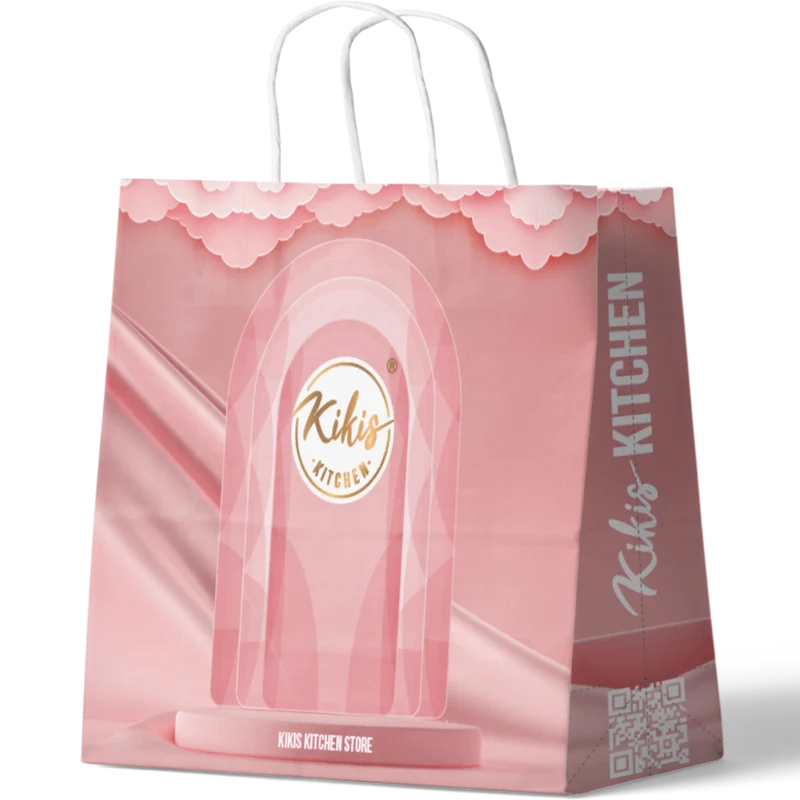 Papier tüte M rosa 250-300