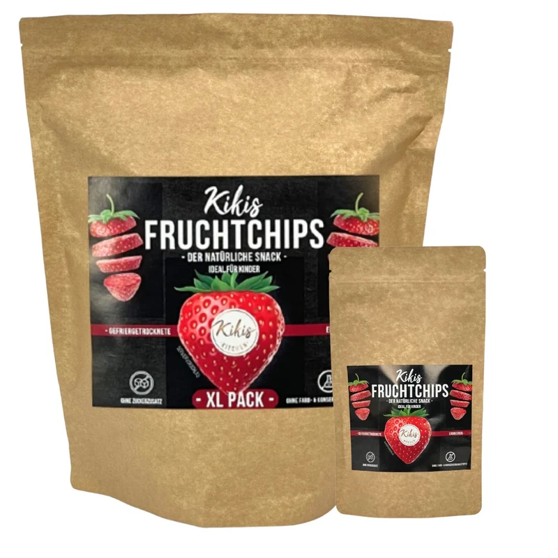 Kikis Fruchtchips - Erdbeere gefriergetrocknet 20g