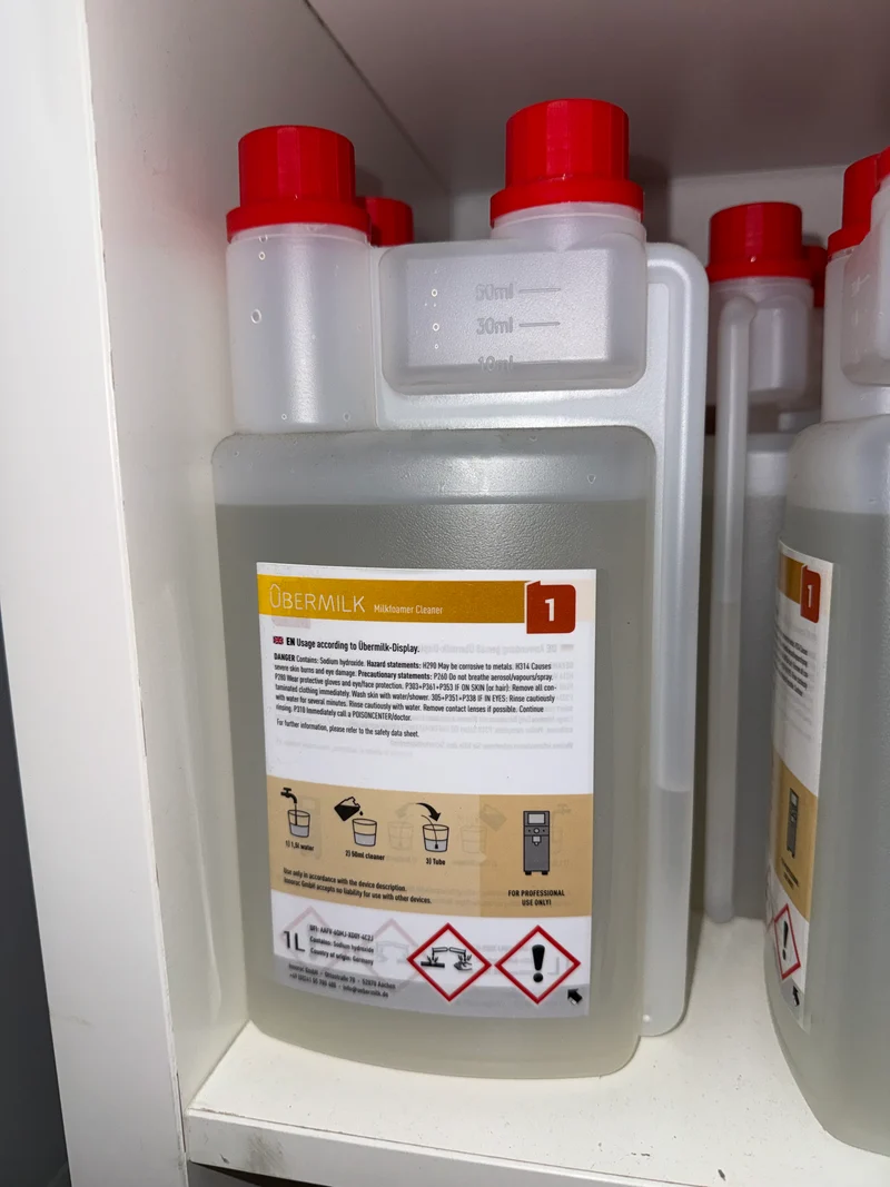 Übermilk Reiniger rot