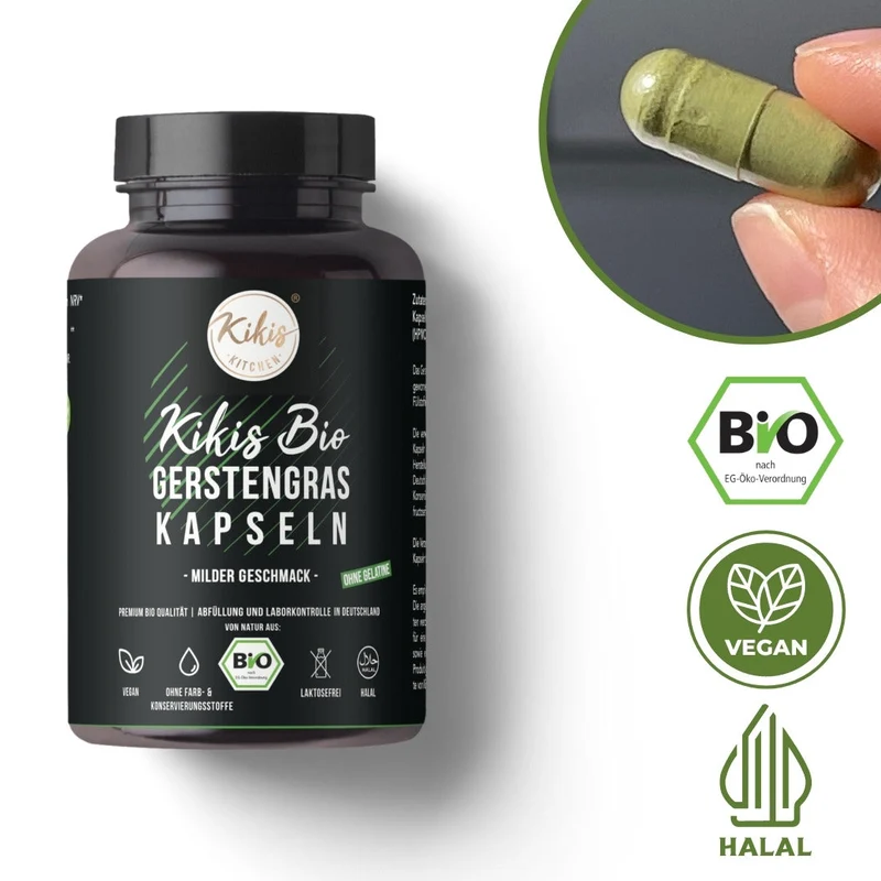 Kikis Gerstengras Kapseln BIO