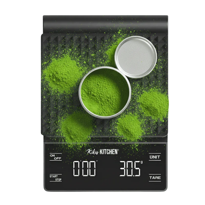 Kikis Matcha Waage – Digitale Feinwaage 0,1g (3kg)