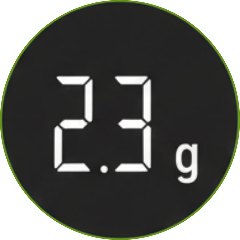 Kikis Matcha Waage – Digitale Feinwaage 0,1g (3kg)
