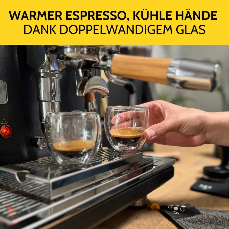 Kaffeegläser 2er Pack doppelwandig