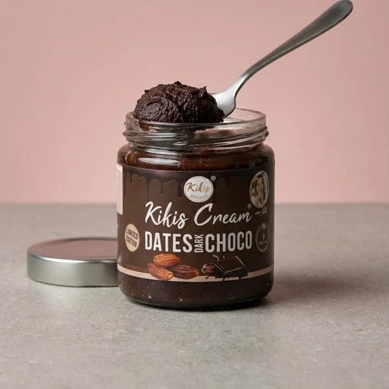 Kikis Cream - DATTEL DARK CHOCO - Dattelschokocreme