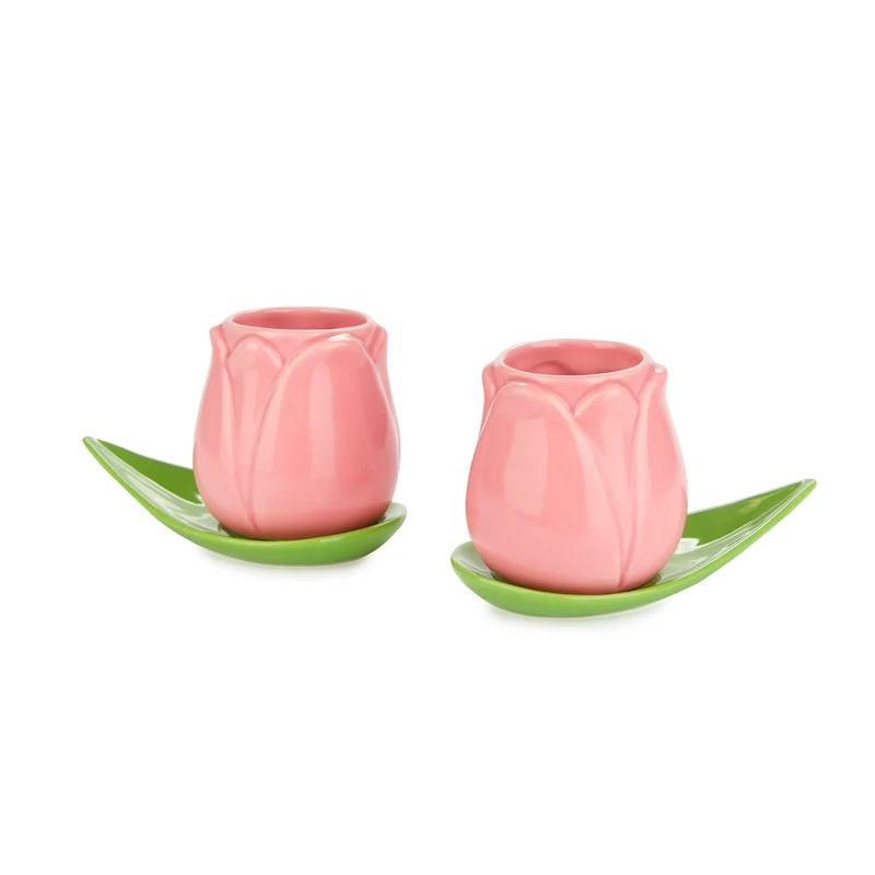 Tulip Coffee cup set x2