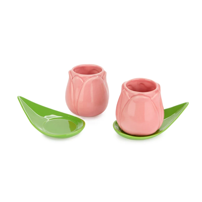 Tulip Coffee cup set x2