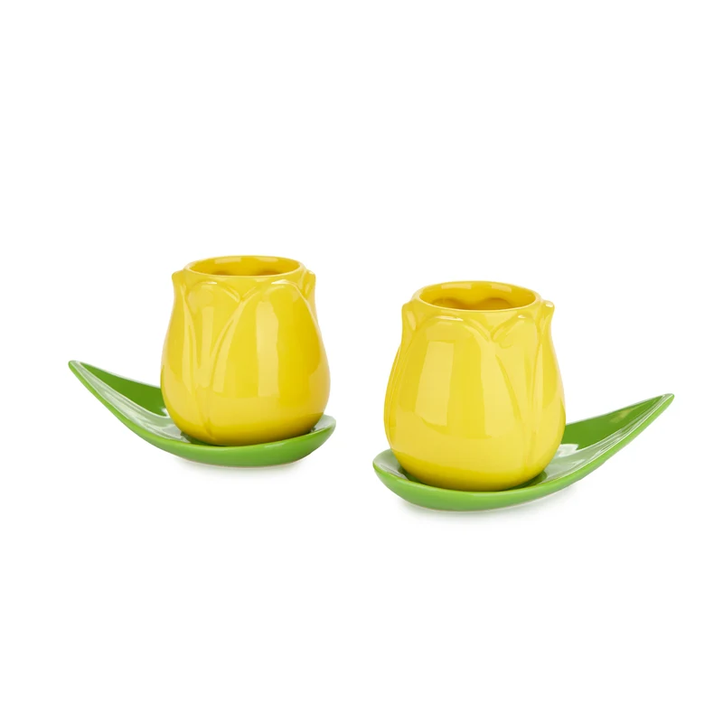 Tulip Coffee cup set x2
