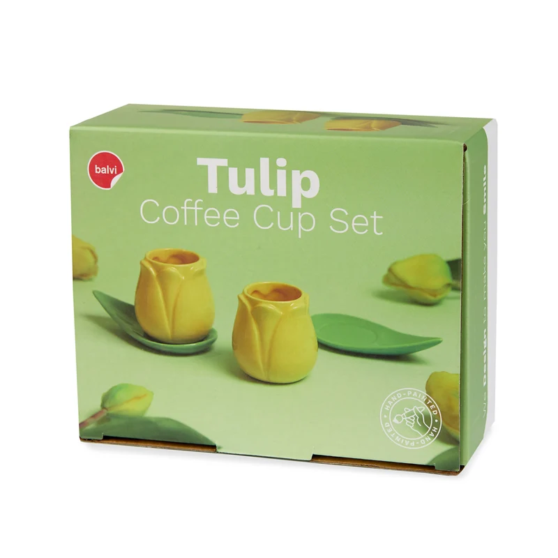 Tulip Coffee cup set x2