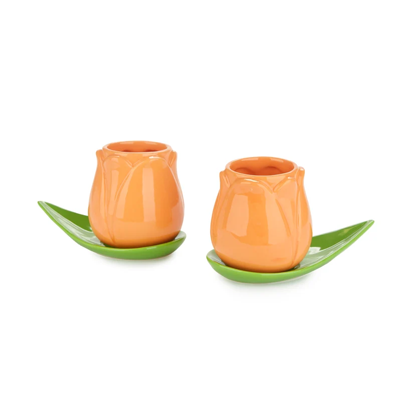 Tulip Coffee cup set x2