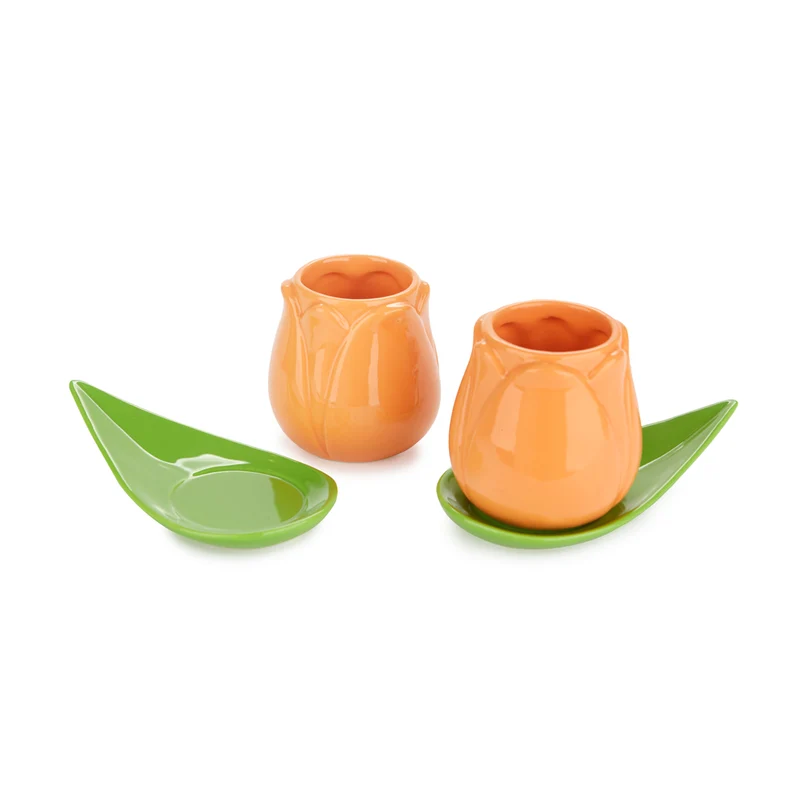 Tulip Coffee cup set x2