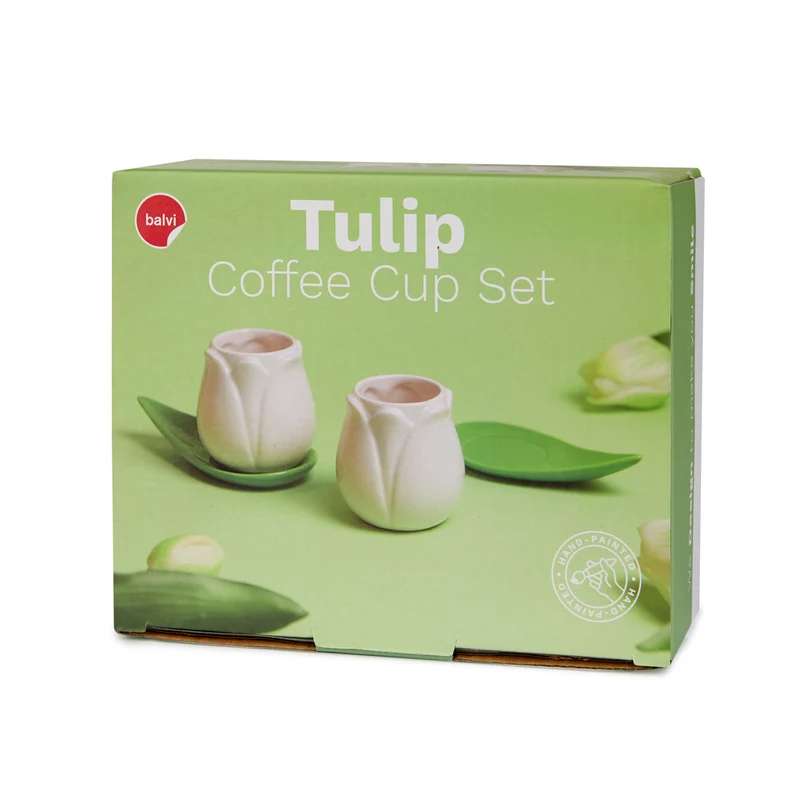 Tulip Coffee cup set x2