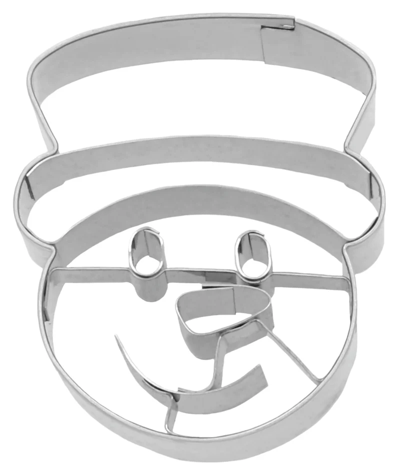 Ausstecher Schneemann Kopf