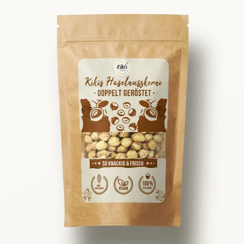 Kikis Haselnusskerne - Doppelt Geröstet 180 Gramm