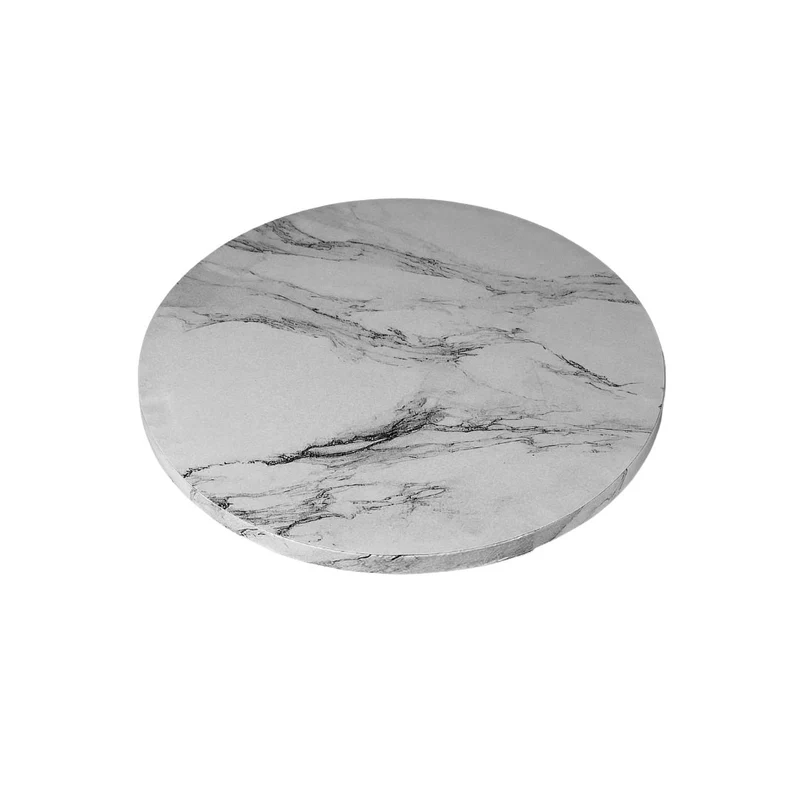 Kikis Cake Board - Mamor-Optik schwarz 30 cm