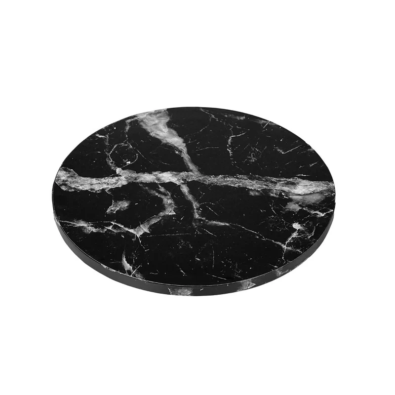 Kikis Cake Board - Mamor-Optik weiß 30 cm