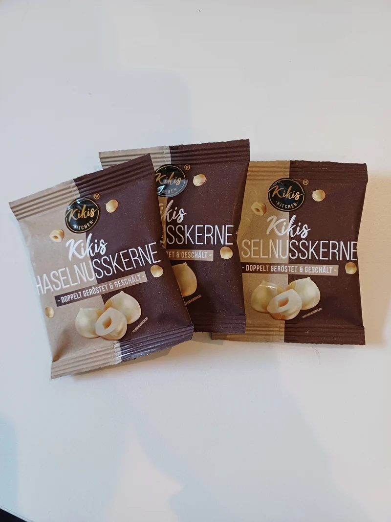 Doppelt gebrannte Nüsse Mini -Probepackung 1 Karton 100 Stück