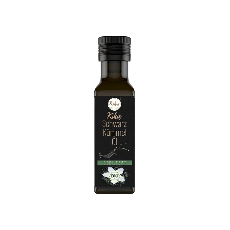 Kikis Schwarzkümmelöl 100ml gefiltert - BIO