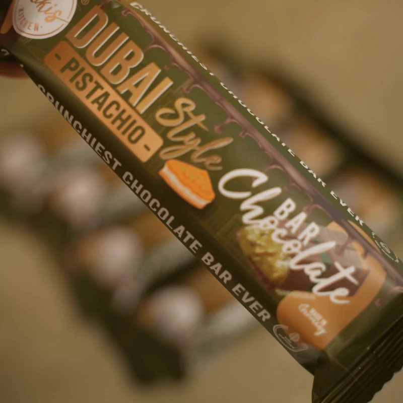 Kikis Dubai Style Bar Chocolate - Pistachio🍫 4er