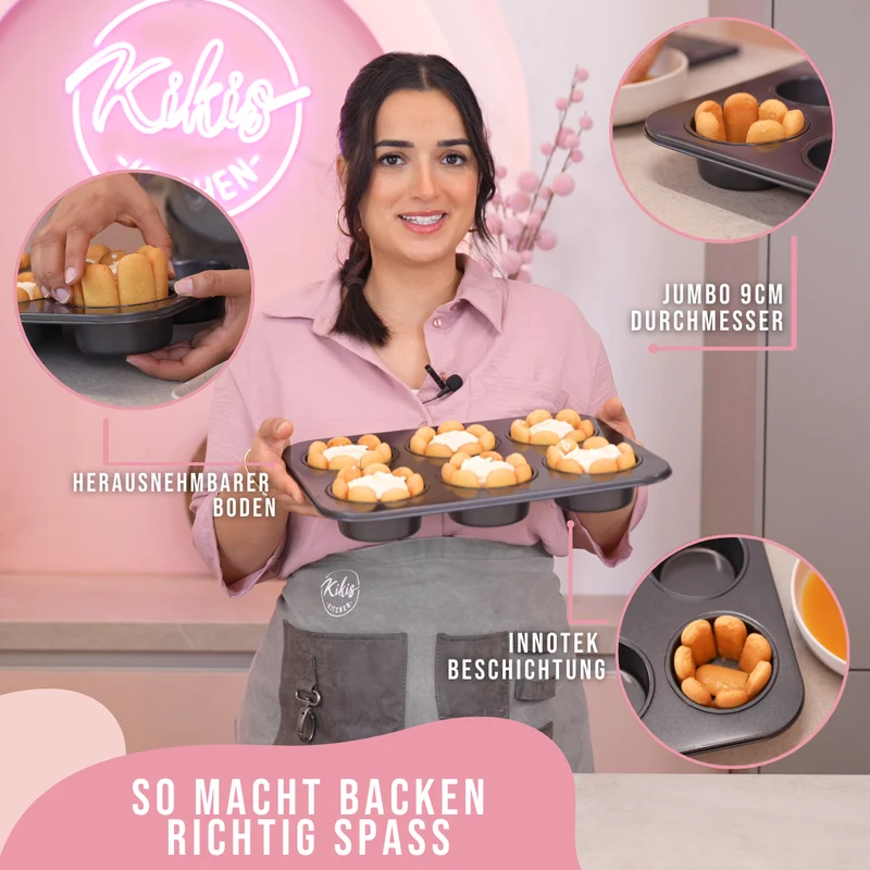 Kikis Muffinform XXL - Ø 9cm