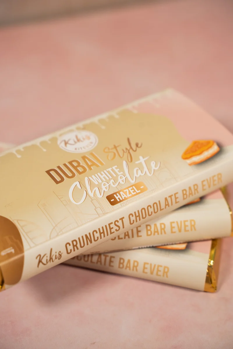 Kikis Dubai Style White Chocolate - HAZEL 🍫