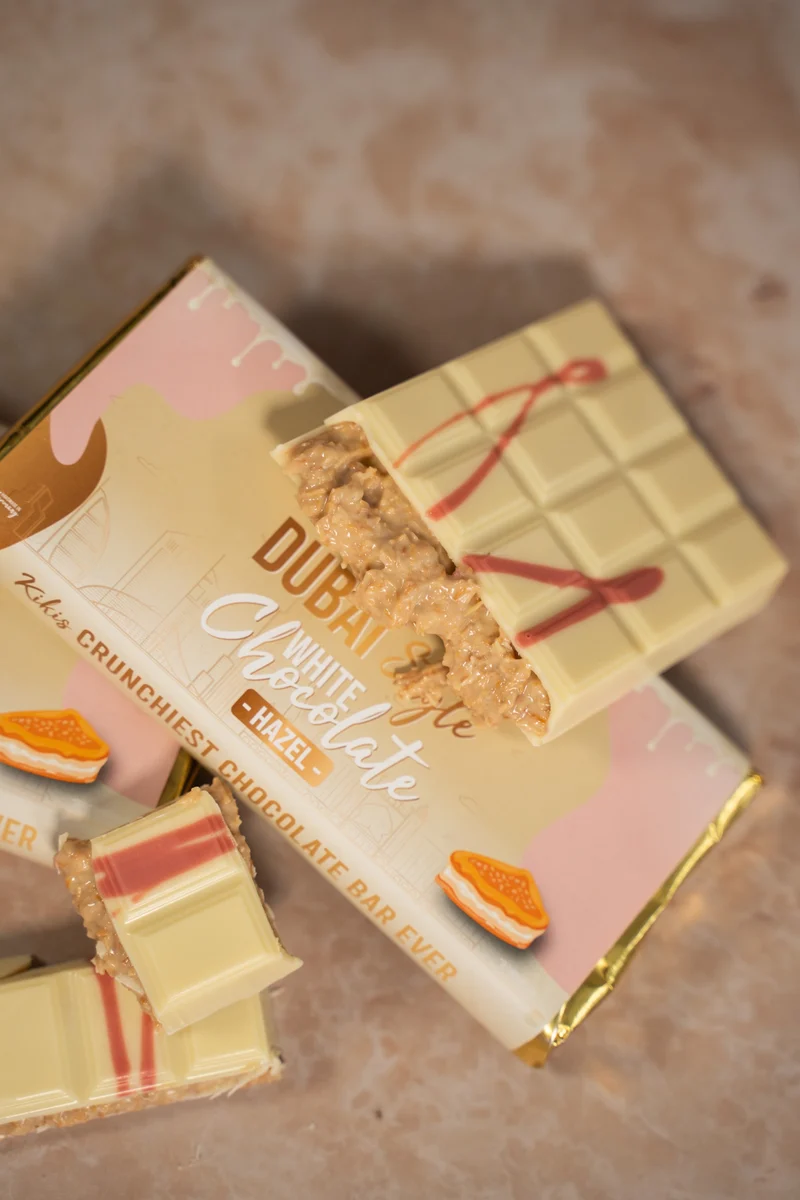 Kikis Dubai Style White Chocolate - HAZEL 🍫
