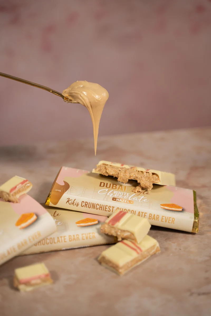 Kikis Dubai Style White Chocolate - HAZEL 🍫