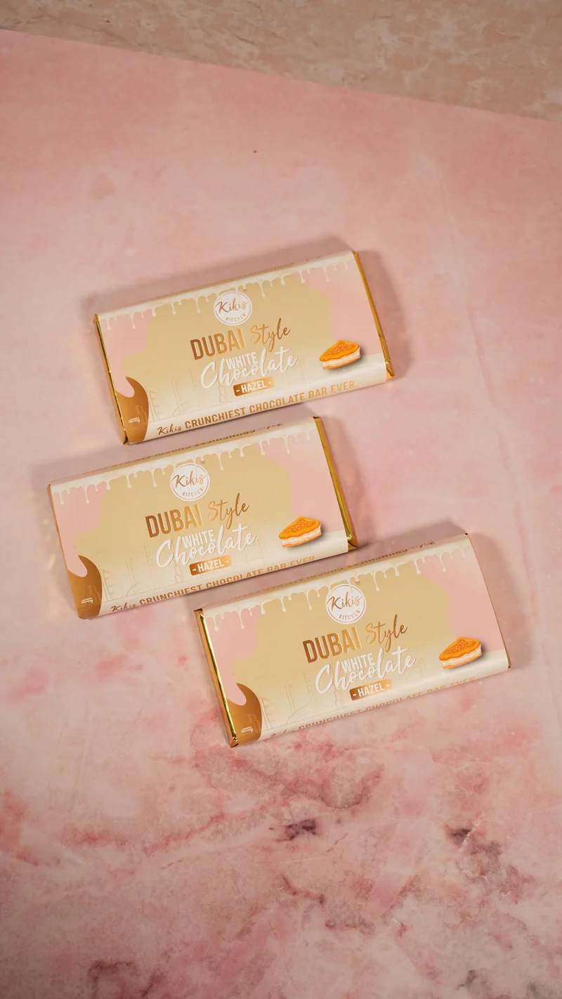 Kikis Dubai Style White Chocolate - HAZEL 🍫
