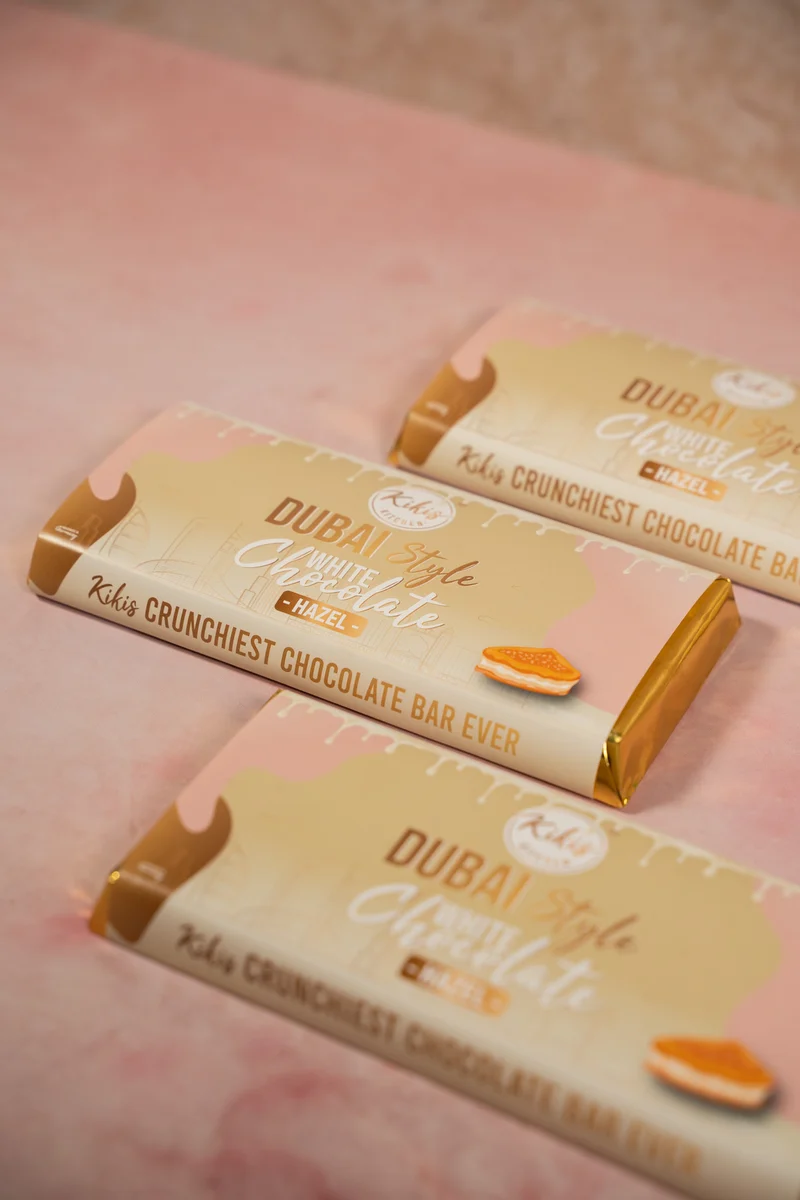 Kikis Dubai Style White Chocolate - HAZEL 🍫