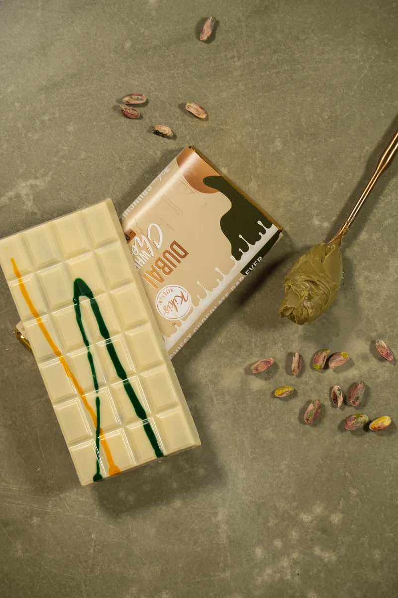 Kikis Dubai Style White Chocolate - PISTACHIO 🍫