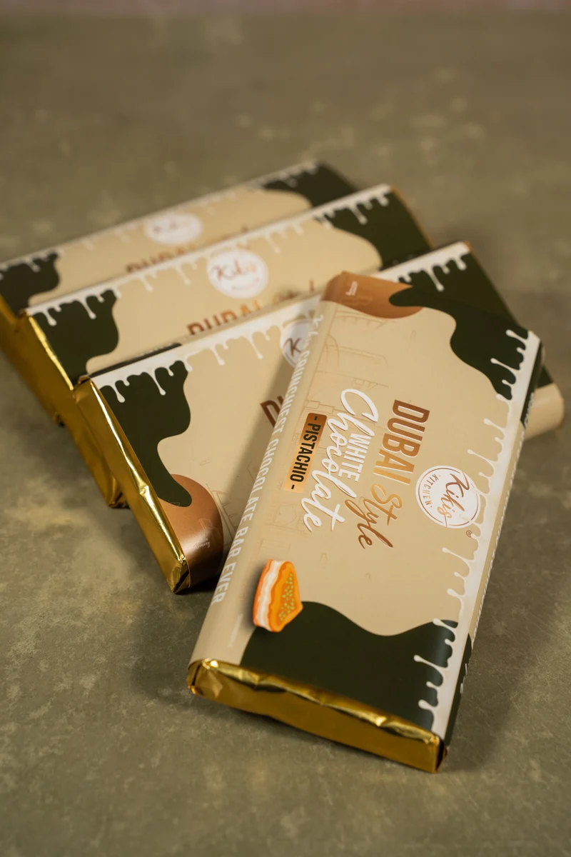 Kikis Dubai Style White Chocolate - PISTACHIO 🍫