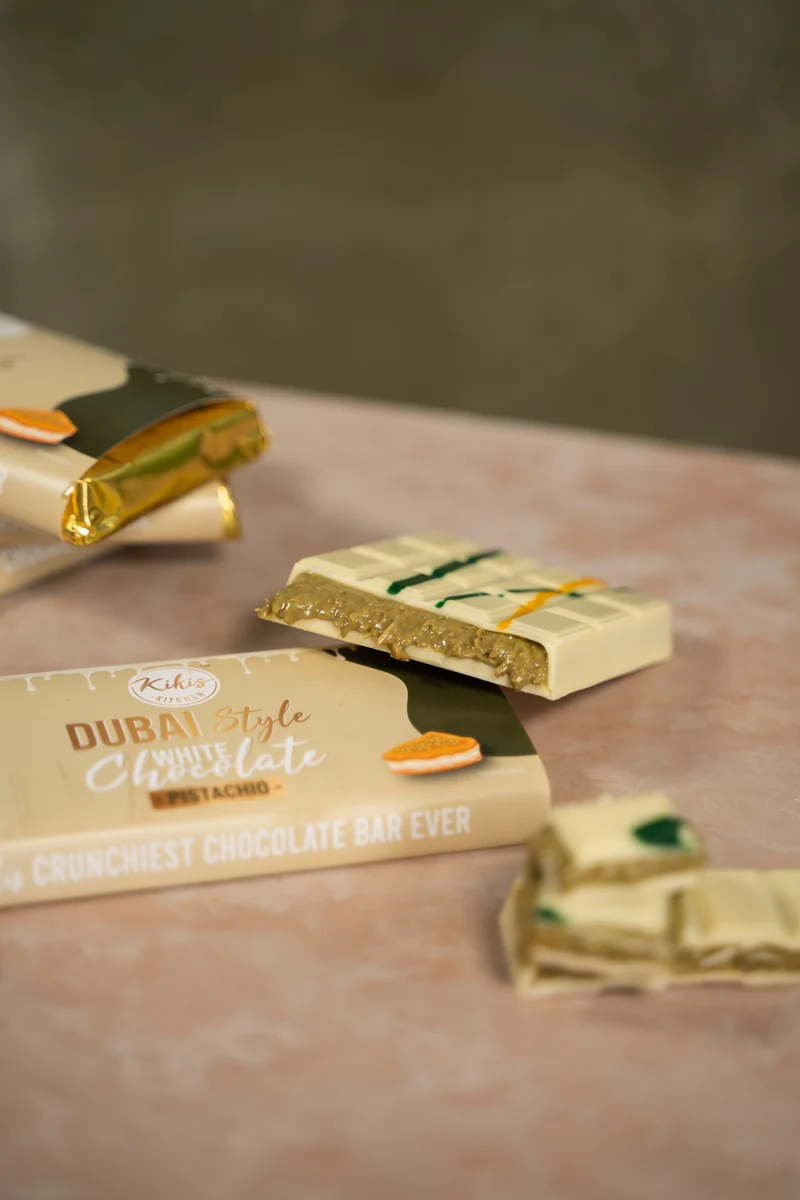 Kikis Dubai Style White Chocolate - PISTACHIO 🍫