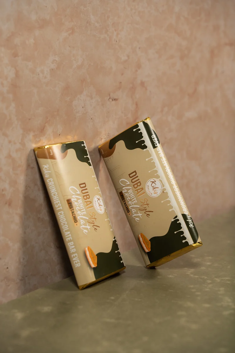 Kikis Dubai Style White Chocolate - PISTACHIO 🍫