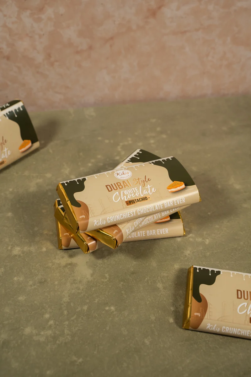 Kikis Dubai Style White Chocolate - PISTACHIO 🍫