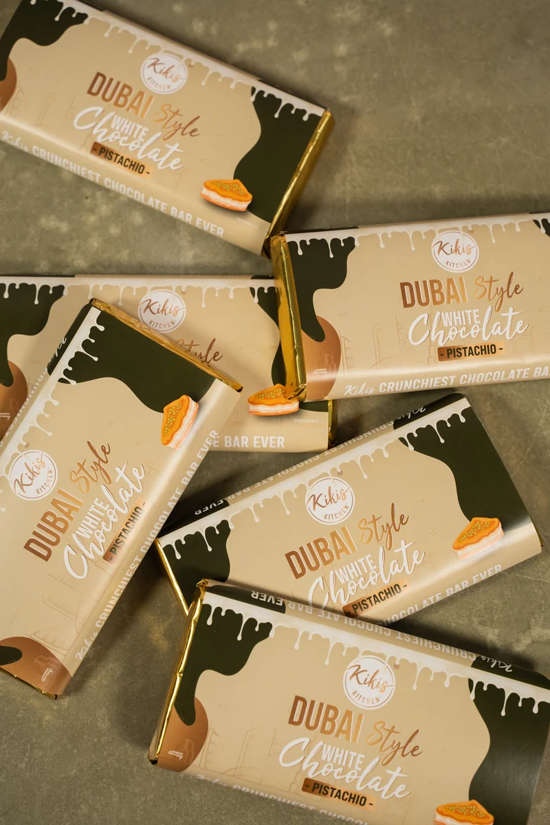 Kikis Dubai Style White Chocolate - PISTACHIO 🍫
