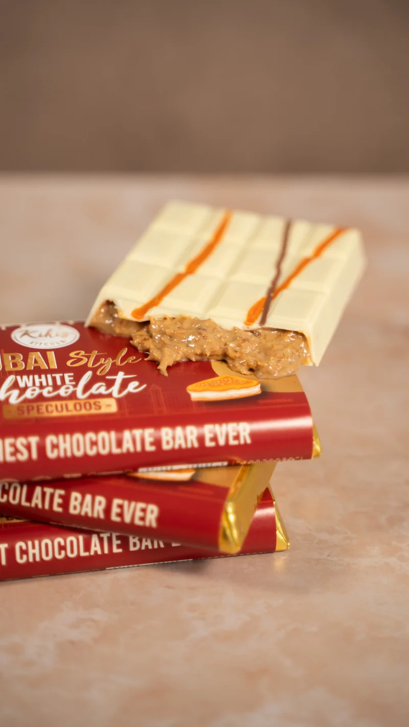 Kikis Dubai Style White Chocolate - SPECULOOS 🍫
