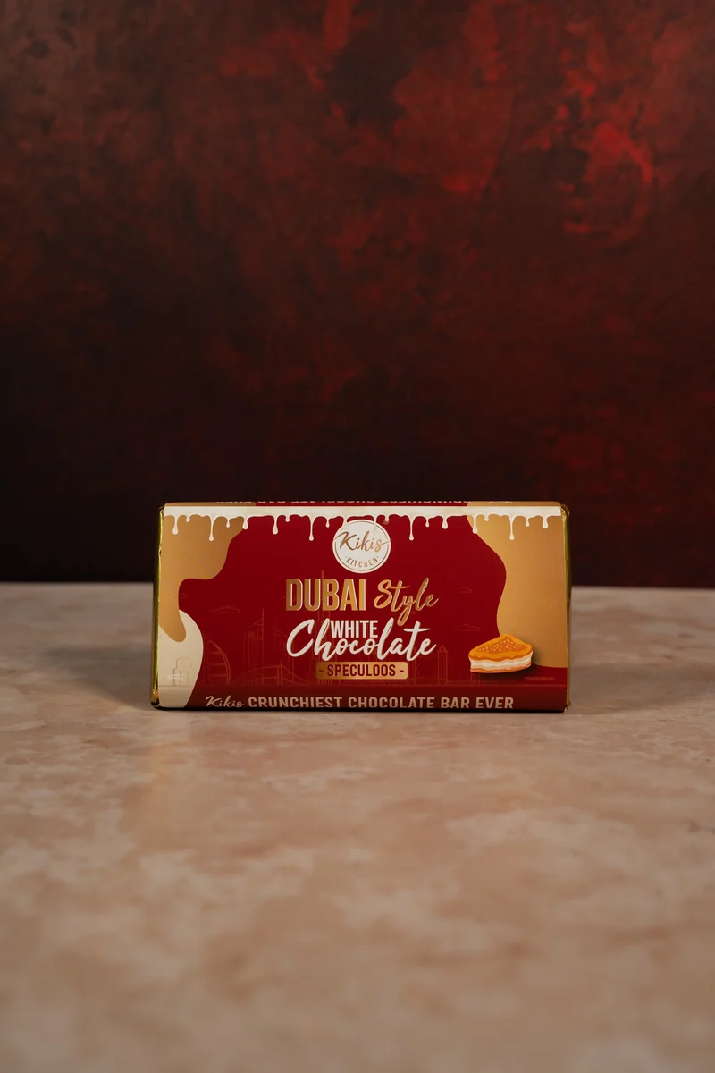 Kikis Dubai Style White Chocolate - SPECULOOS 🍫