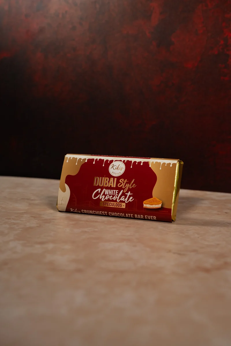 Kikis Dubai Style White Chocolate - SPECULOOS 🍫