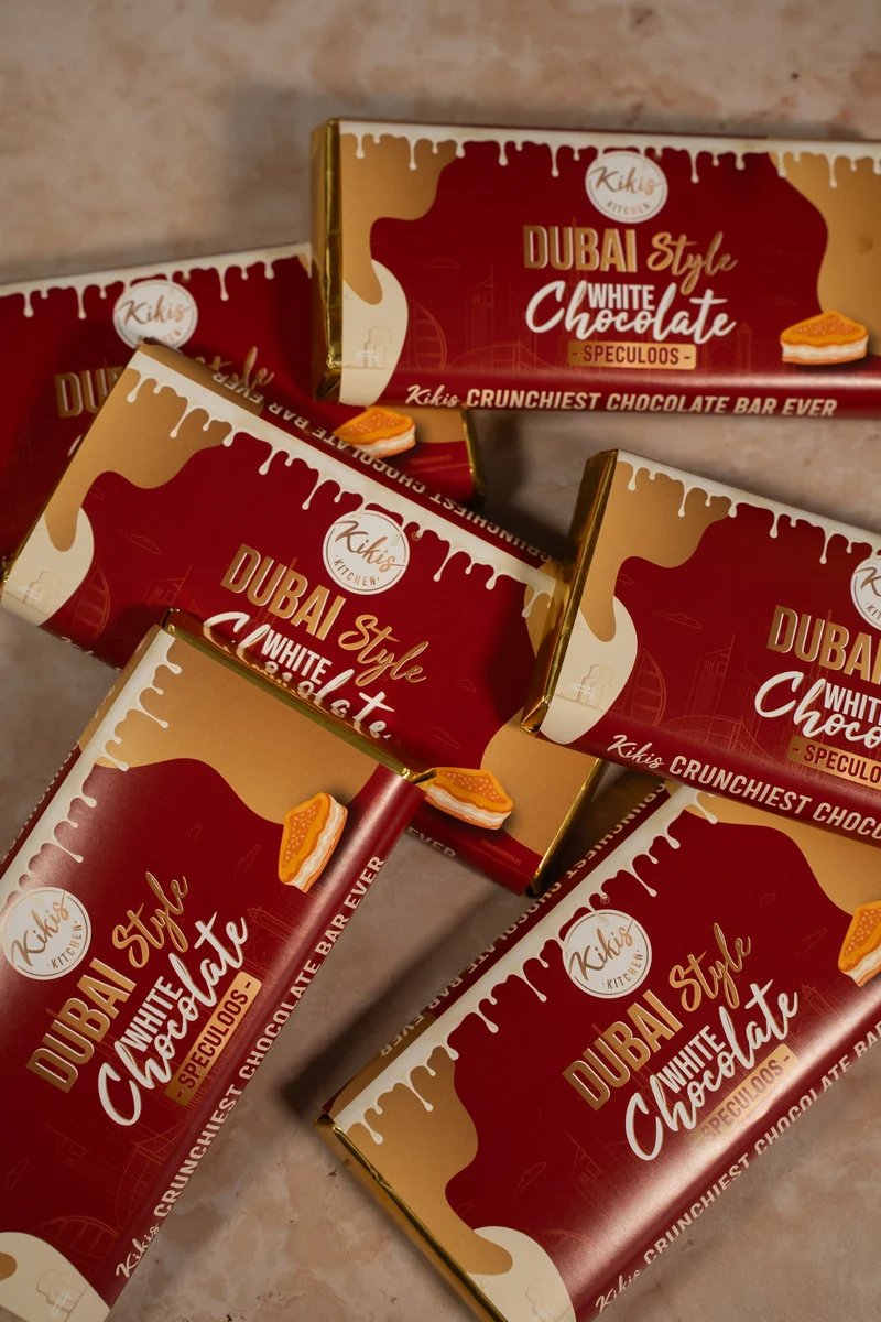 Kikis Dubai Style White Chocolate - SPECULOOS 🍫