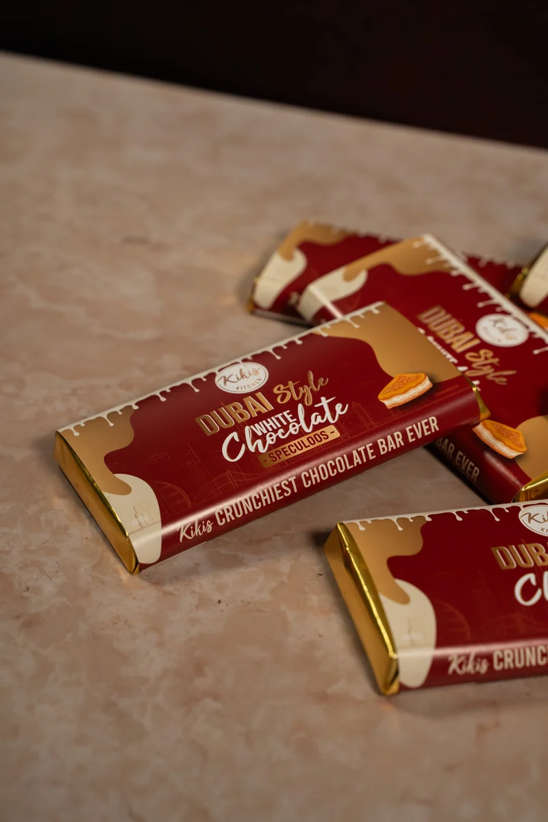 Kikis Dubai Style White Chocolate - SPECULOOS 🍫