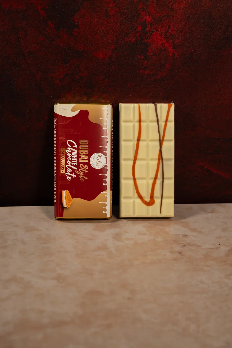 Kikis Dubai Style White Chocolate - SPECULOOS 🍫
