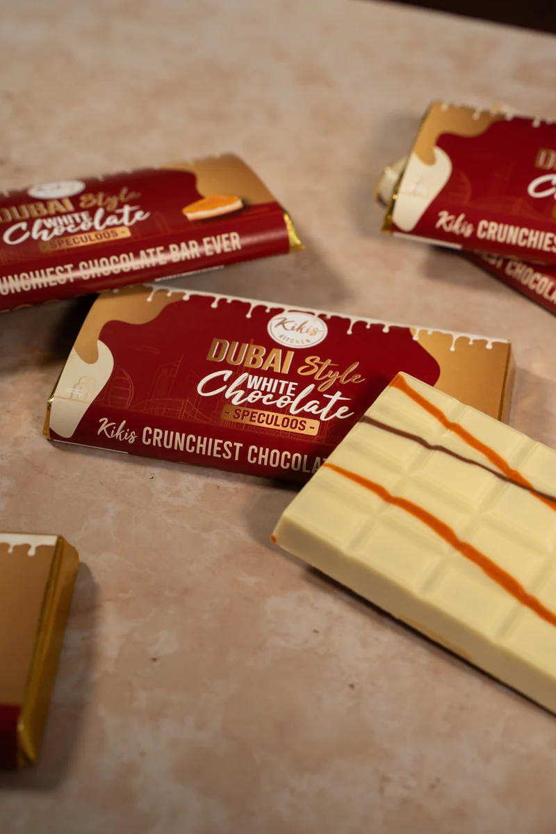 Kikis Dubai Style White Chocolate - SPECULOOS 🍫