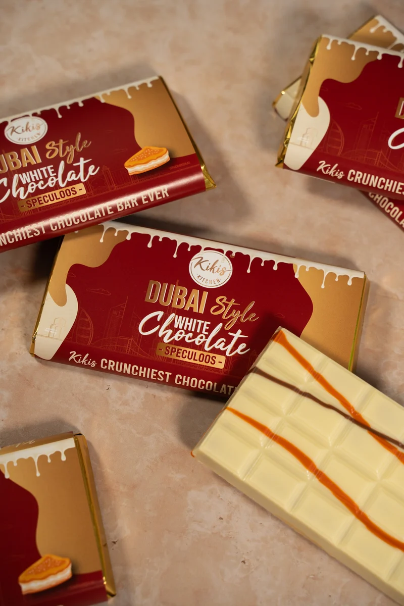 Kikis Dubai Style White Chocolate - SPECULOOS 🍫
