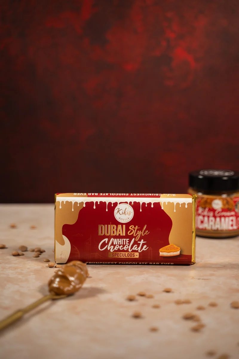 Kikis Dubai Style White Chocolate - SPECULOOS 🍫